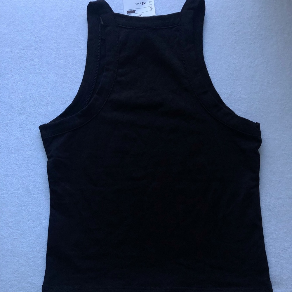 🖤 Black H&M Squad Only Crop Tank Top 🖤 - Picture 5 of 8